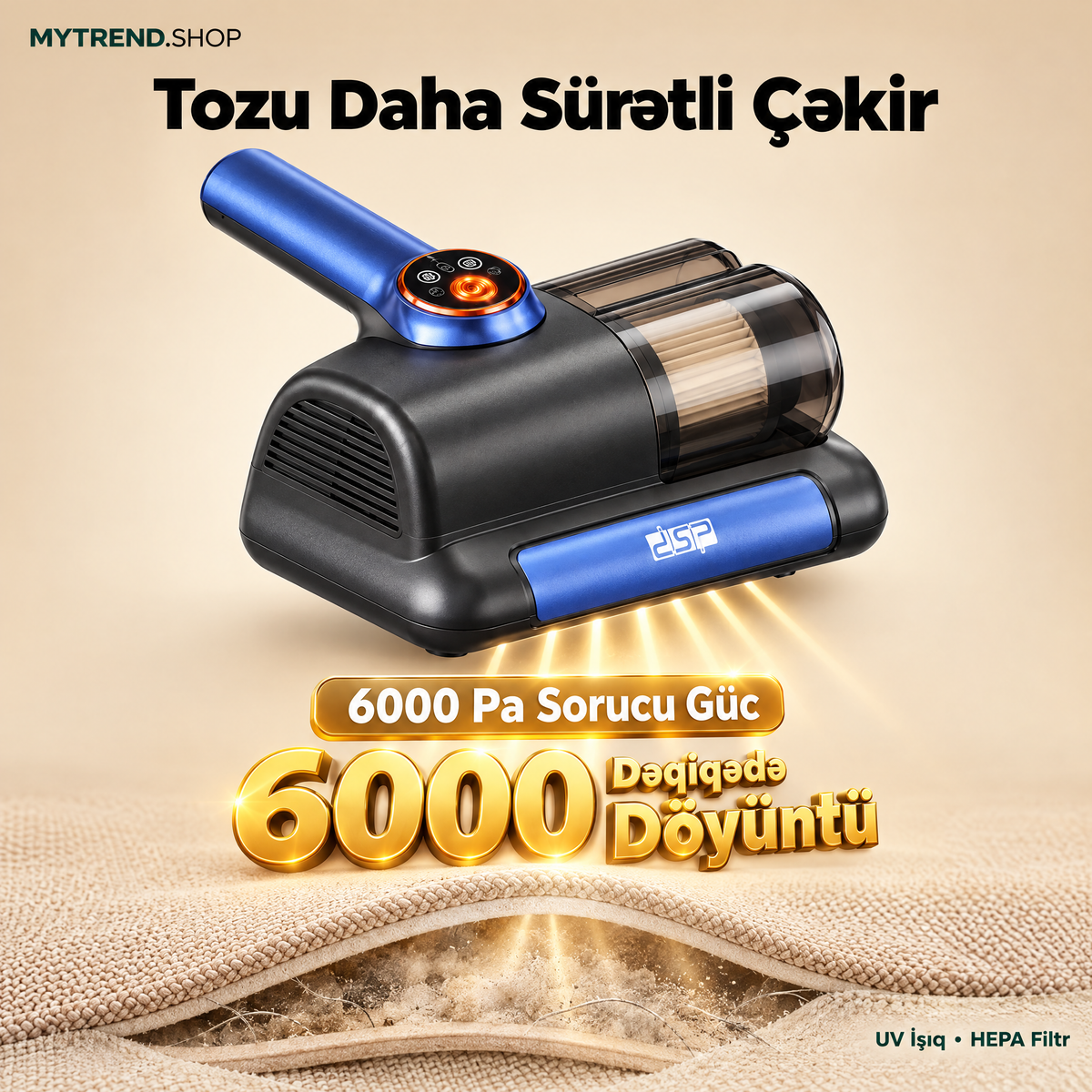 UV Yataq və Mebel Tozsoranı