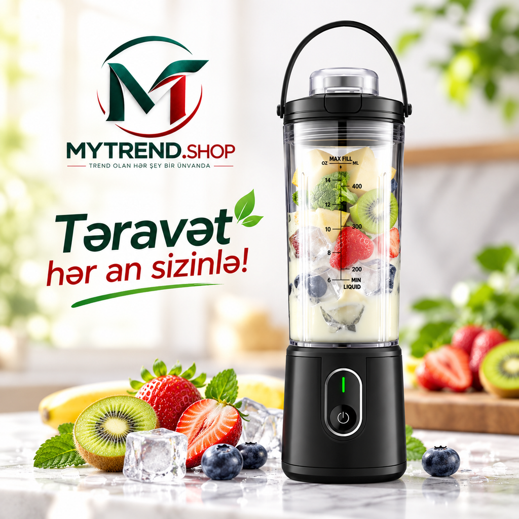 Şarjlı Blender – 400 ml