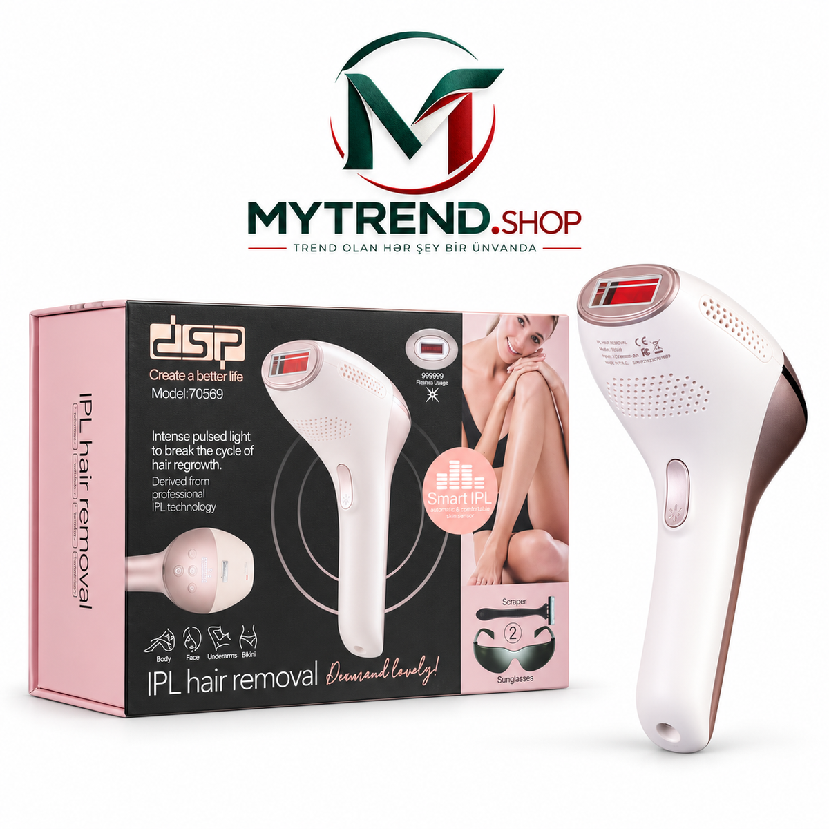 Smart IPL Fotoepilyasiya Cihazı