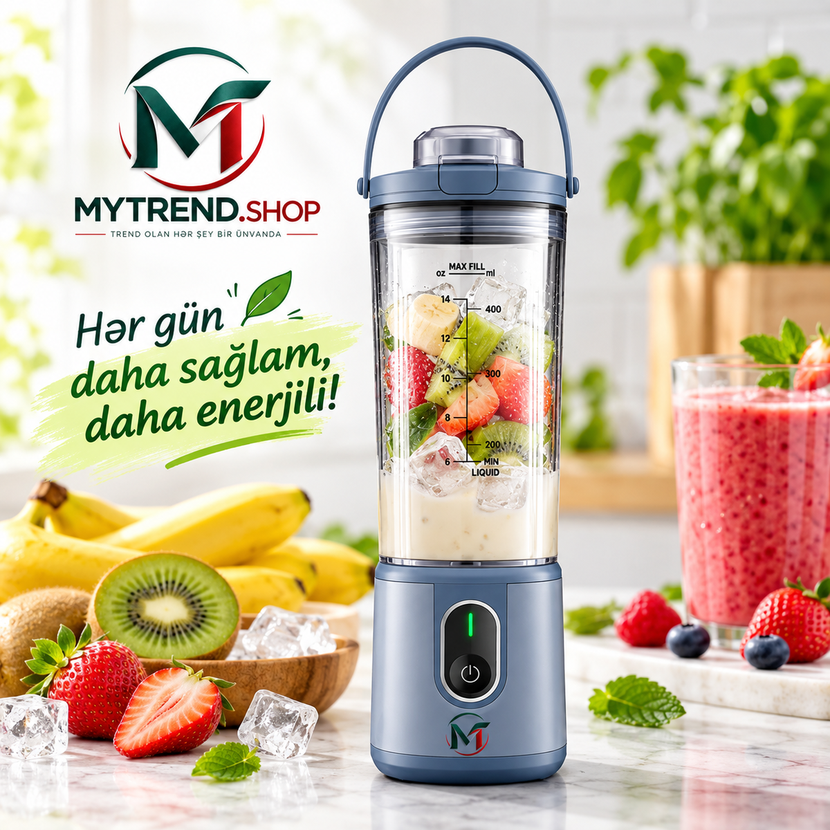 Şarjlı Blender – 400 ml